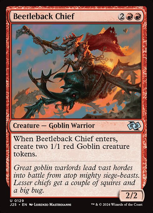 Beetleback Chief from Foundations Jumpstart
