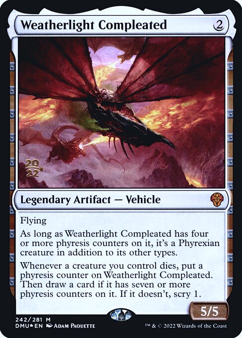 Weatherlight Compleated from Dominaria United Promos