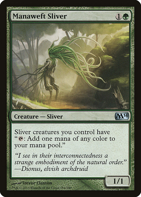 Manaweft Sliver from Magic 2014