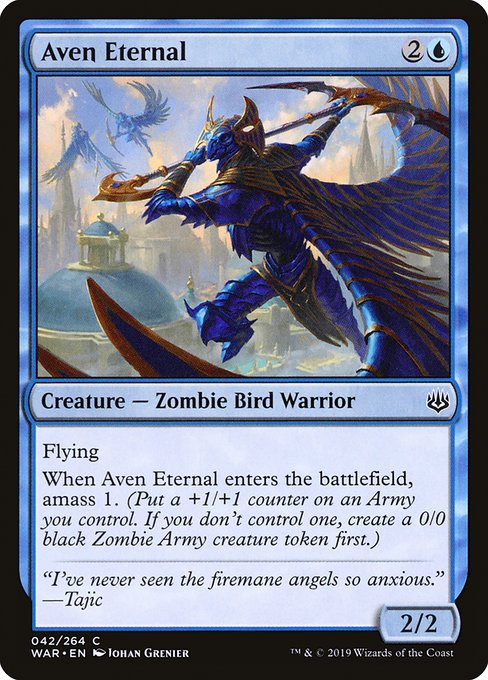 Aven Eternal highlighted card art