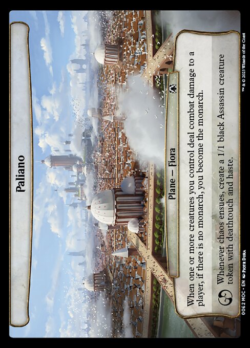 Paliano highlighted card art