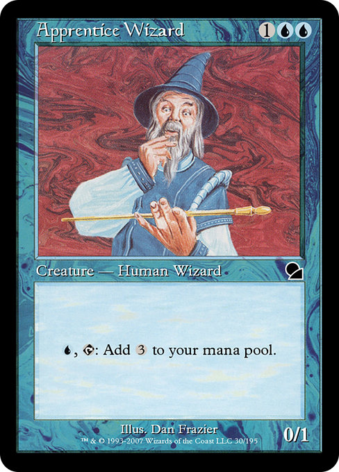 Apprentice Wizard from Masters Edition