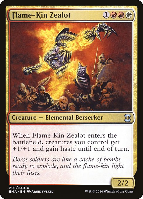 Flame-Kin Zealot from Eternal Masters