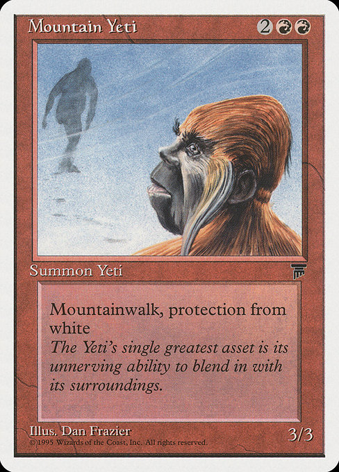 Mountain Yeti from Chronicles