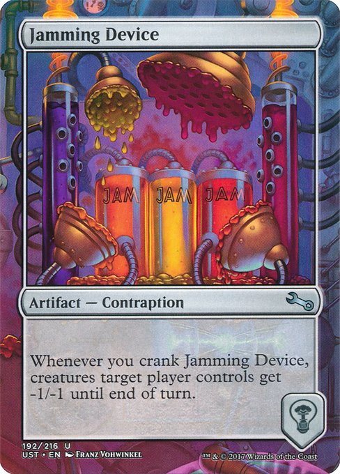 Jamming Device highlighted card art