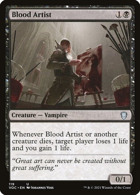 Blood Artist from Crimson Vow Commander