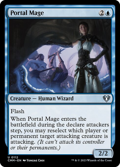 Portal Mage highlighted card art