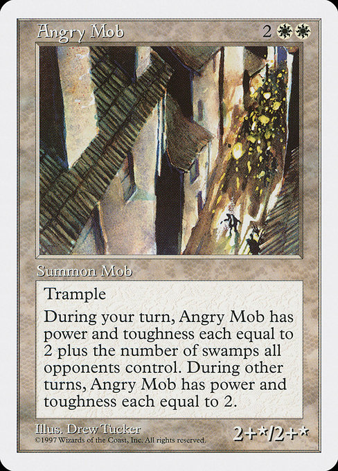 Angry Mob from Fifth Edition