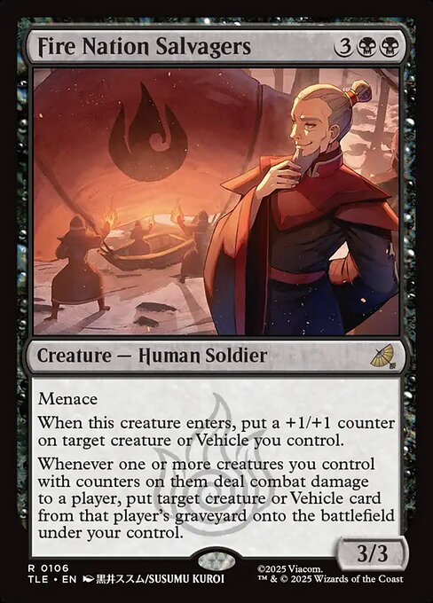 Fire Nation Salvagers from Avatar: The Last Airbender Eternal
