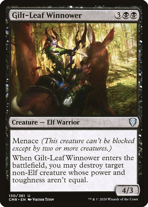 Gilt-Leaf Winnower from Commander Legends