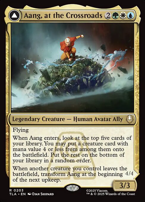 Aang, at the Crossroads // Aang, Destined Savior from Avatar: The Last Airbender