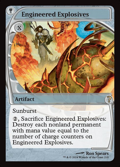 Engineered Explosives highlighted card art