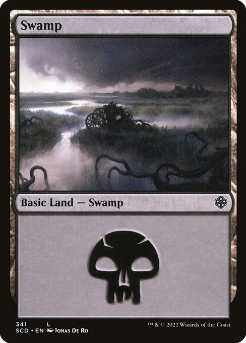 Swamp from Starter Commander Decks