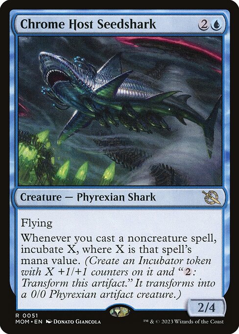 Chrome Host Seedshark from March of the Machine