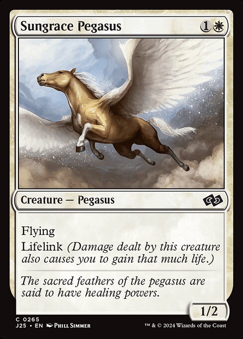 Sungrace Pegasus from Foundations Jumpstart