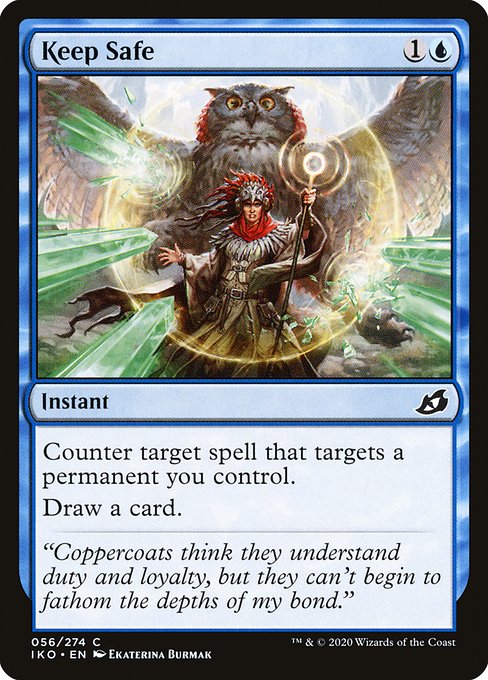 Keep Safe highlighted card art