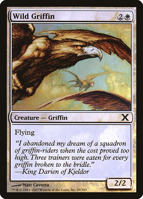 Wild Griffin from Tenth Edition
