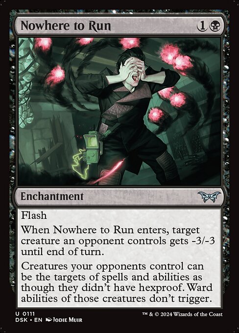 Nowhere to Run highlighted card art