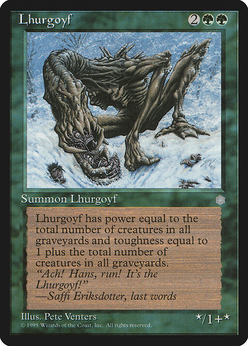 Lhurgoyf from Ice Age