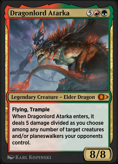 Dragonlord Atarka from Pioneer Masters