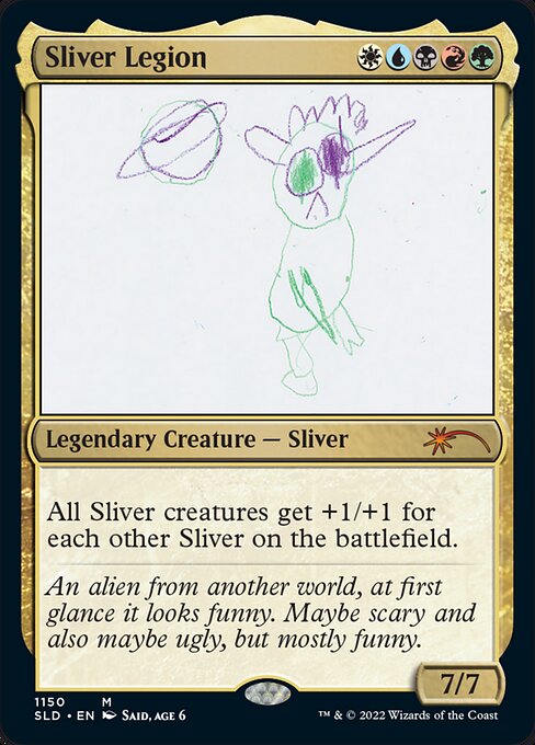 Sliver Legion from Secret Lair Drop