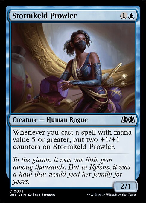 Stormkeld Prowler highlighted card art