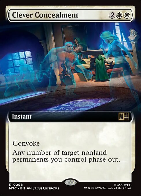 Clever Concealment from Marvel Super Heroes Commander