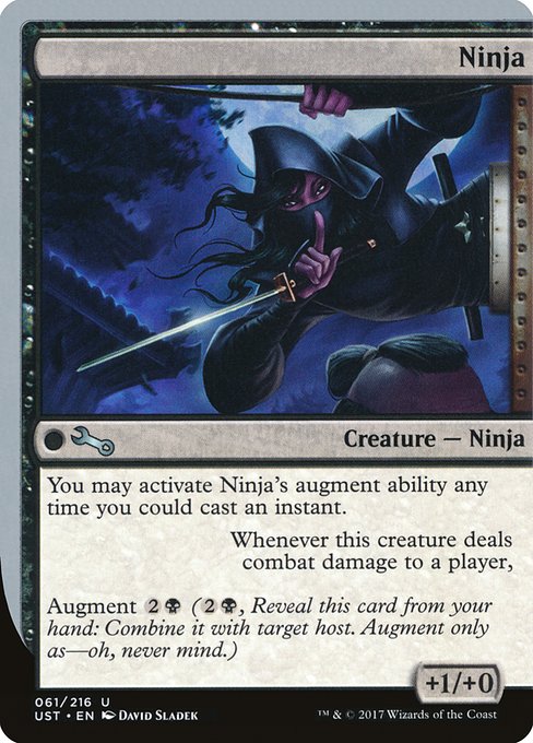 Ninja highlighted card art