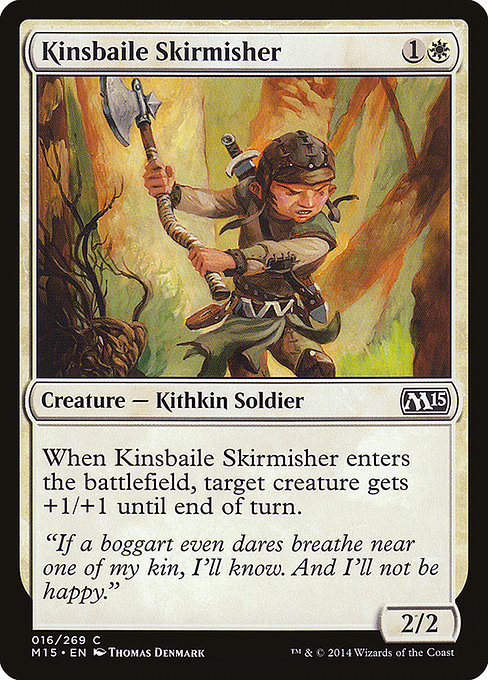 Kinsbaile Skirmisher from Magic 2015