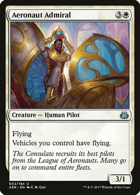 Aeronaut Admiral from Aether Revolt