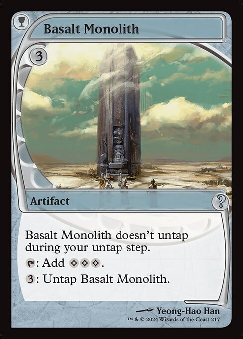 Basalt Monolith highlighted card art