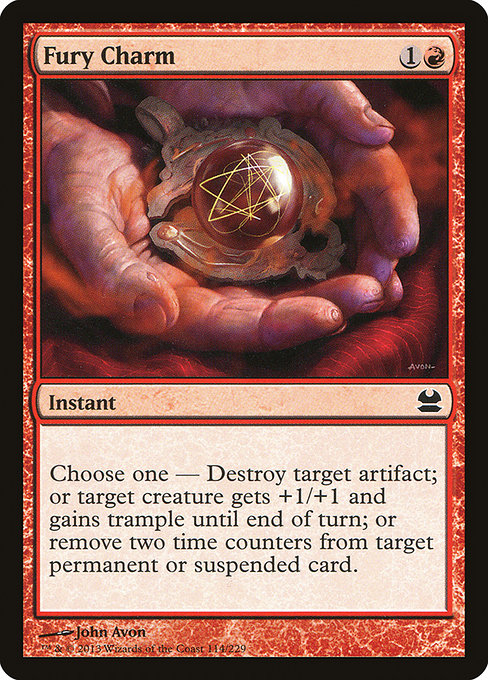 Fury Charm from Modern Masters