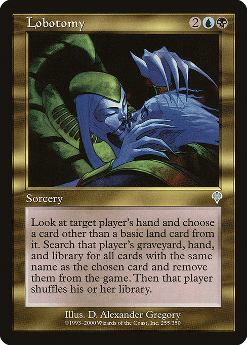 Lobotomy from Invasion