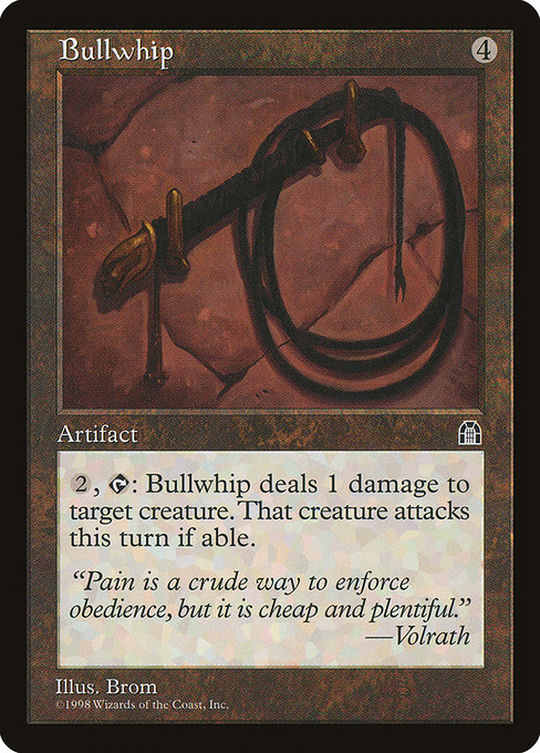 Bullwhip highlighted card art
