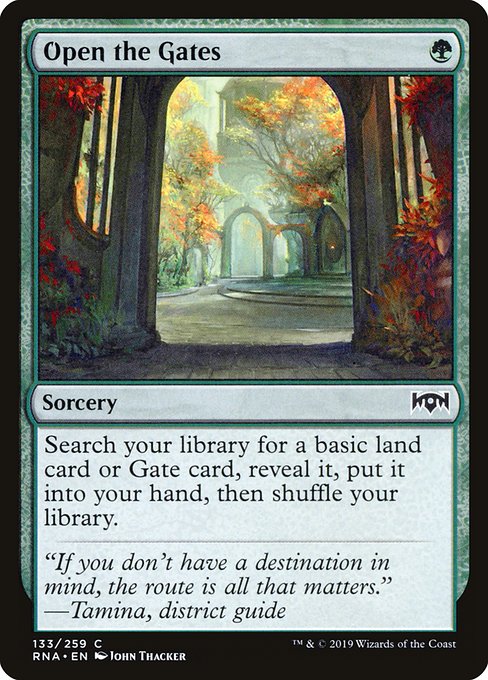 Open the Gates from Ravnica Allegiance