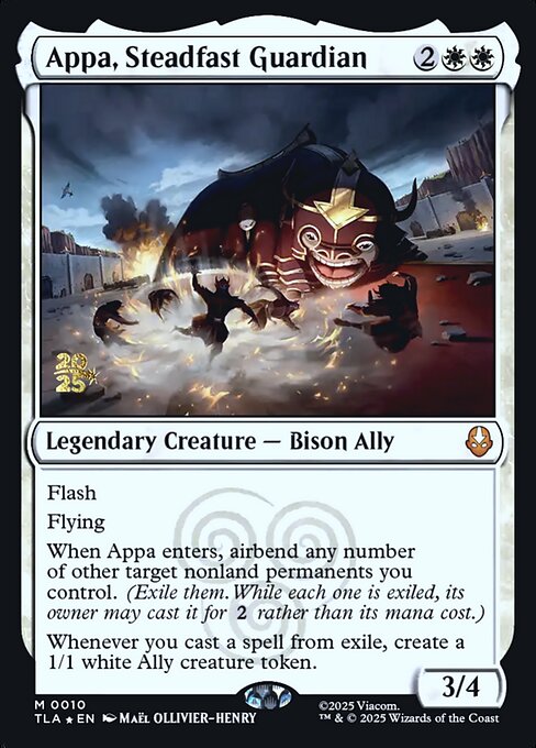 Appa, Steadfast Guardian from Avatar: The Last Airbender Promos