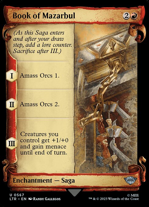 Book of Mazarbul highlighted card art