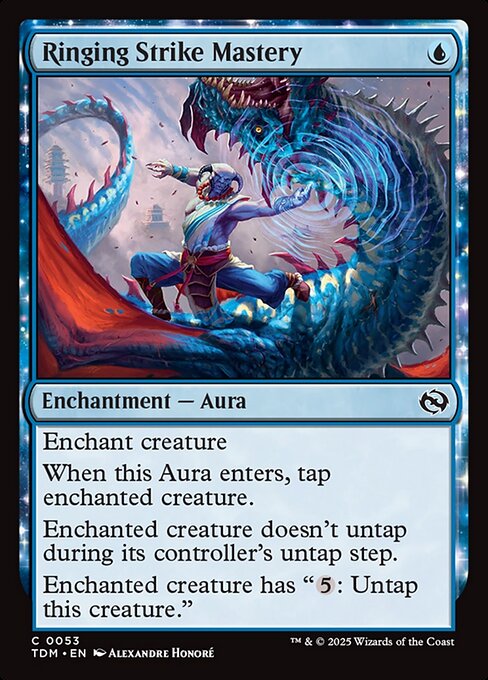 Ringing Strike Mastery highlighted card art