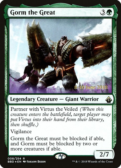 Gorm the Great from Battlebond Promos
