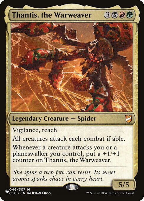 Thantis, the Warweaver highlighted card art