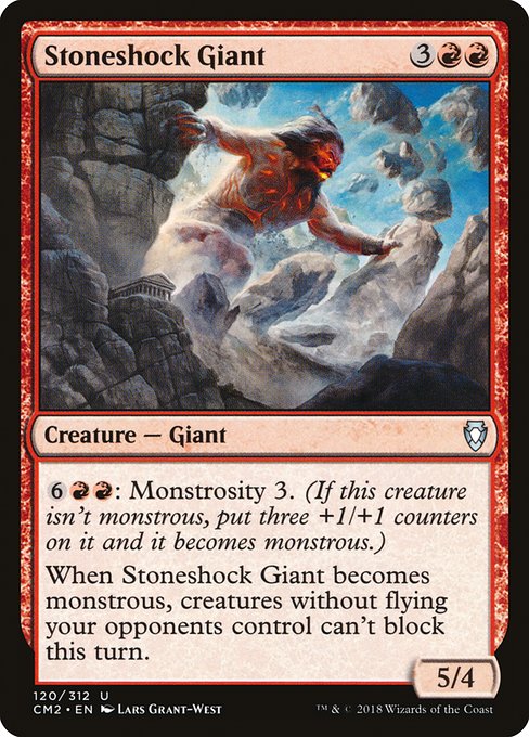 Stoneshock Giant from Commander Anthology Volume II