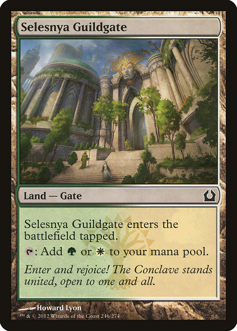Selesnya Guildgate from Return to Ravnica