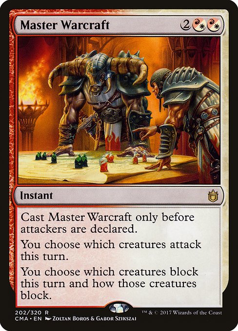 Master Warcraft from Commander Anthology