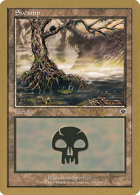 Swamp from World Championship Decks 2001