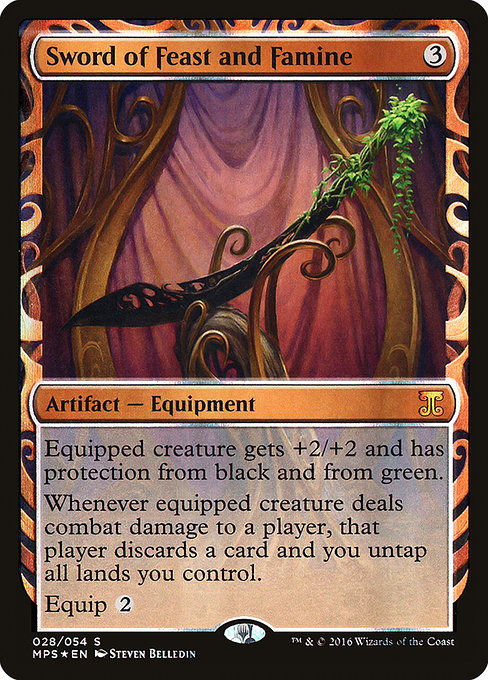 Sword of Feast and Famine from Kaladesh Inventions