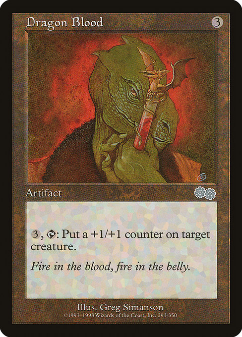Dragon Blood from Urza's Saga