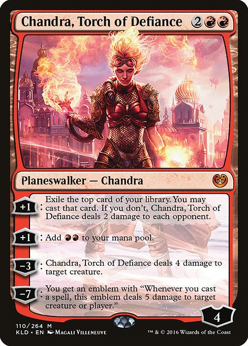 Chandra, Torch of Defiance from Kaladesh