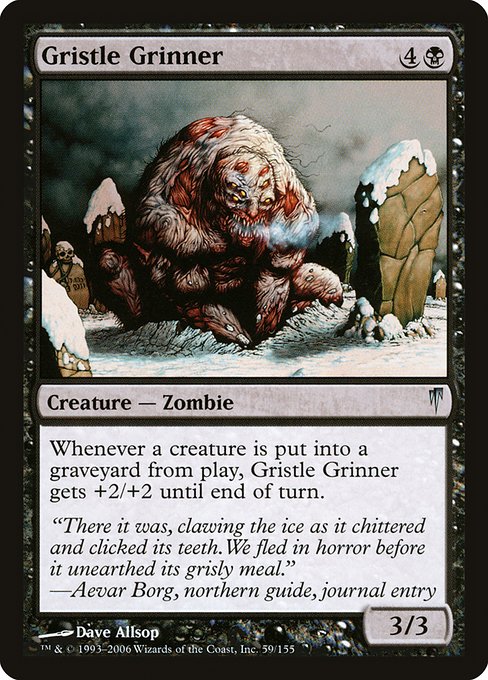 Gristle Grinner from Coldsnap