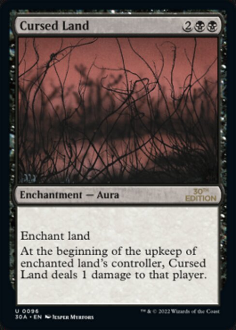 Cursed Land from 30th Anniversary Edition