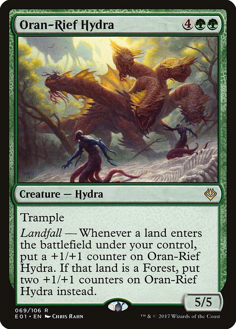 Oran-Rief Hydra highlighted card art